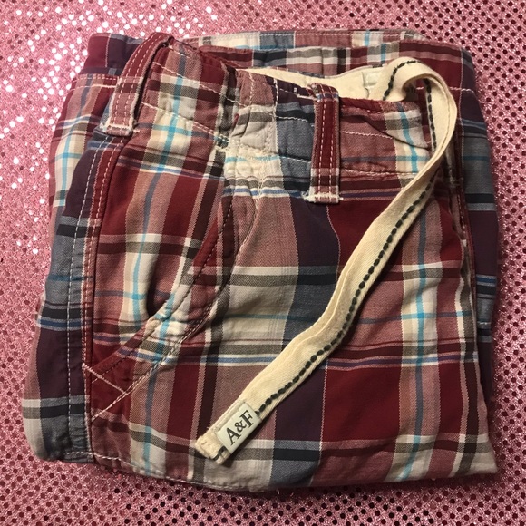 SOLD Abercrombie & Fitch New York Plaid Shorts 30 - Picture 6 of 6